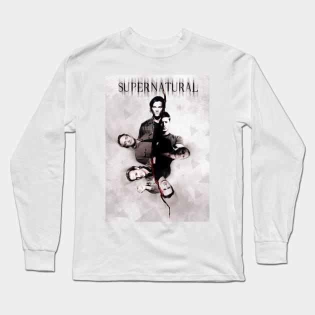 Supernatural Long Sleeve T-Shirt by MaxencePierrard